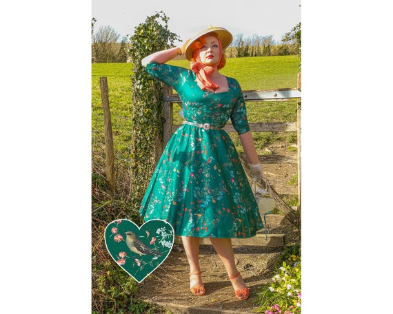 green emerald velvet dress Forest Soul Mix Midi Dress – FARM Rio