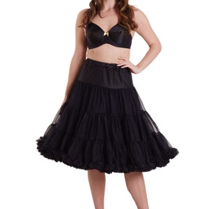 Fluffy Black Petticoat Tutu Skirt