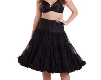 Fluffy Black Petticoat Tutu Skirt