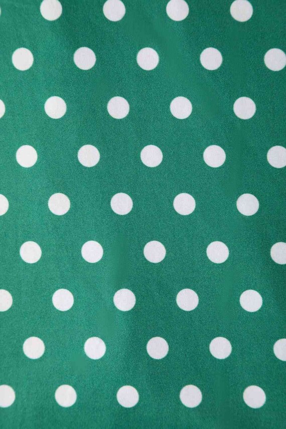 Matilda Green Polka Dot Wrap Dress - Etsy Matilda Green Polka Dot Wrap Dress - Etsy