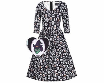Billie Spooky Witchcraft Long Sleeved Dress