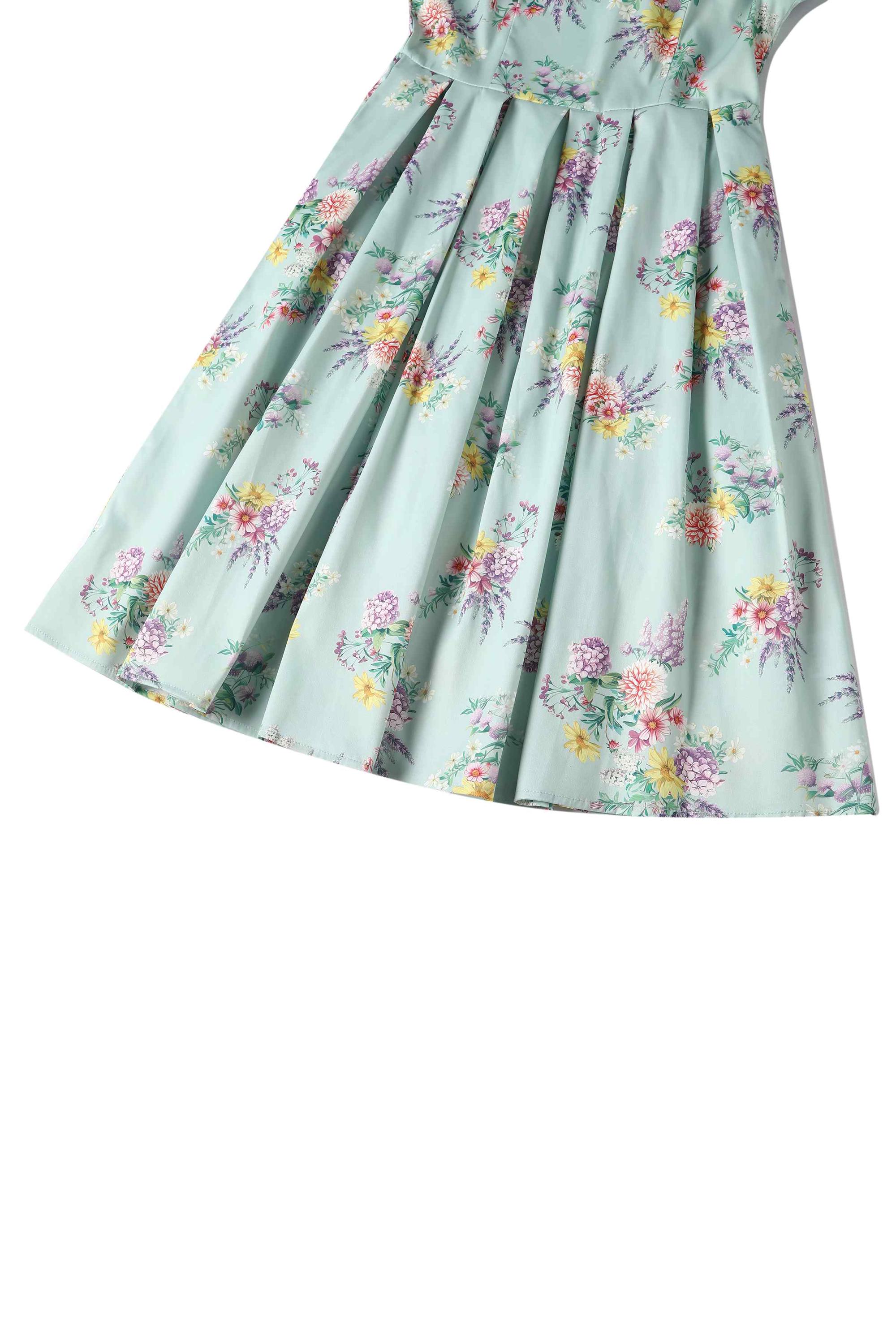 swing dress pastel FINAL SALE - Avon Swing Dress in Pastel Yellow MINI