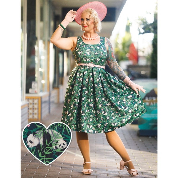 Casual Animal Embroidered Sling Dresses main image 0