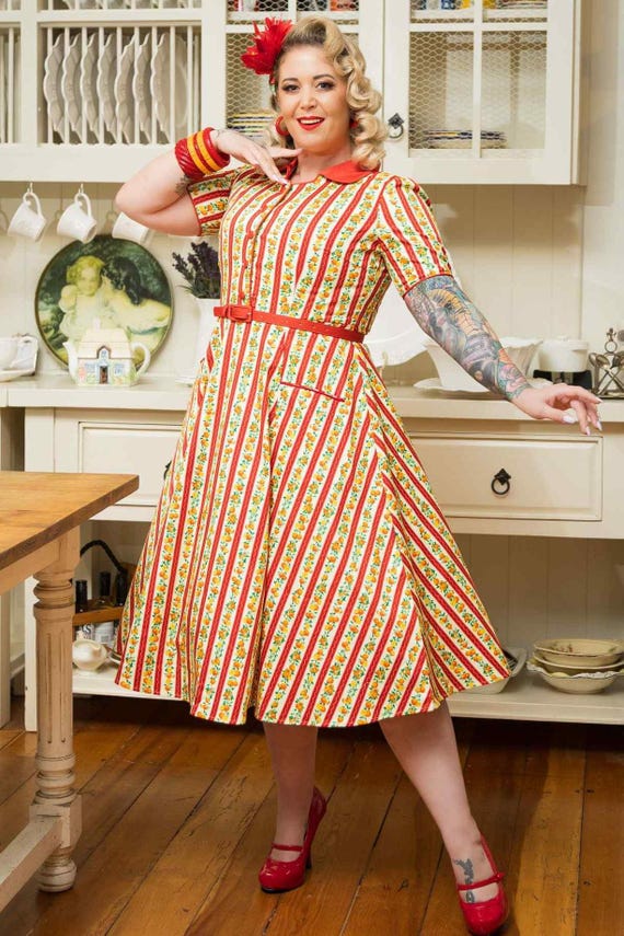 open lace back dress Orange Cotton Poplin Button-Down Midi Shirt Dress 26" / Custom Height (Free)