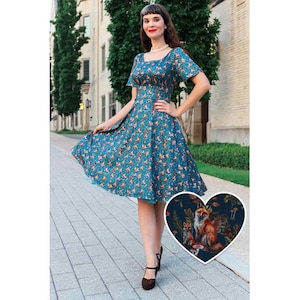 Brenda Fox Den Print Dress