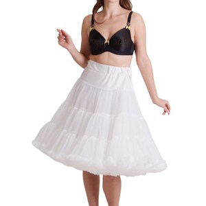Fluffy White Petticoat Tutu Skirt - Etsy UK