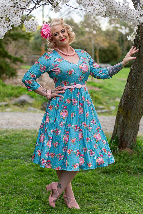Billie Blue English Garden Dress - Etsy Billie Blue English Garden Dress - Etsy