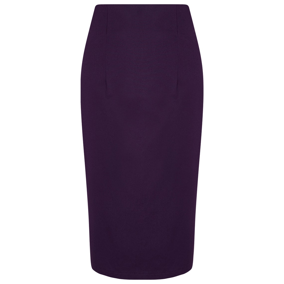Cotton Purple Women's Pencil Skirt UK 8 only | Etsy