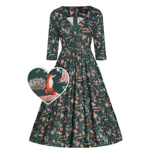 Billie Green Woodland Dress