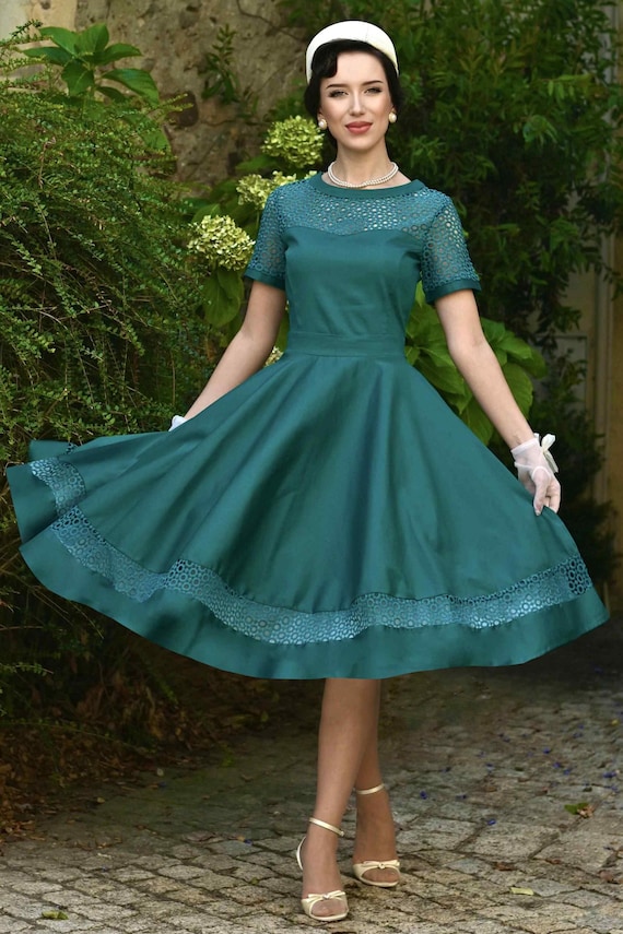 white christmas dresses Havana Haze Crochet Mini Dress main image 1