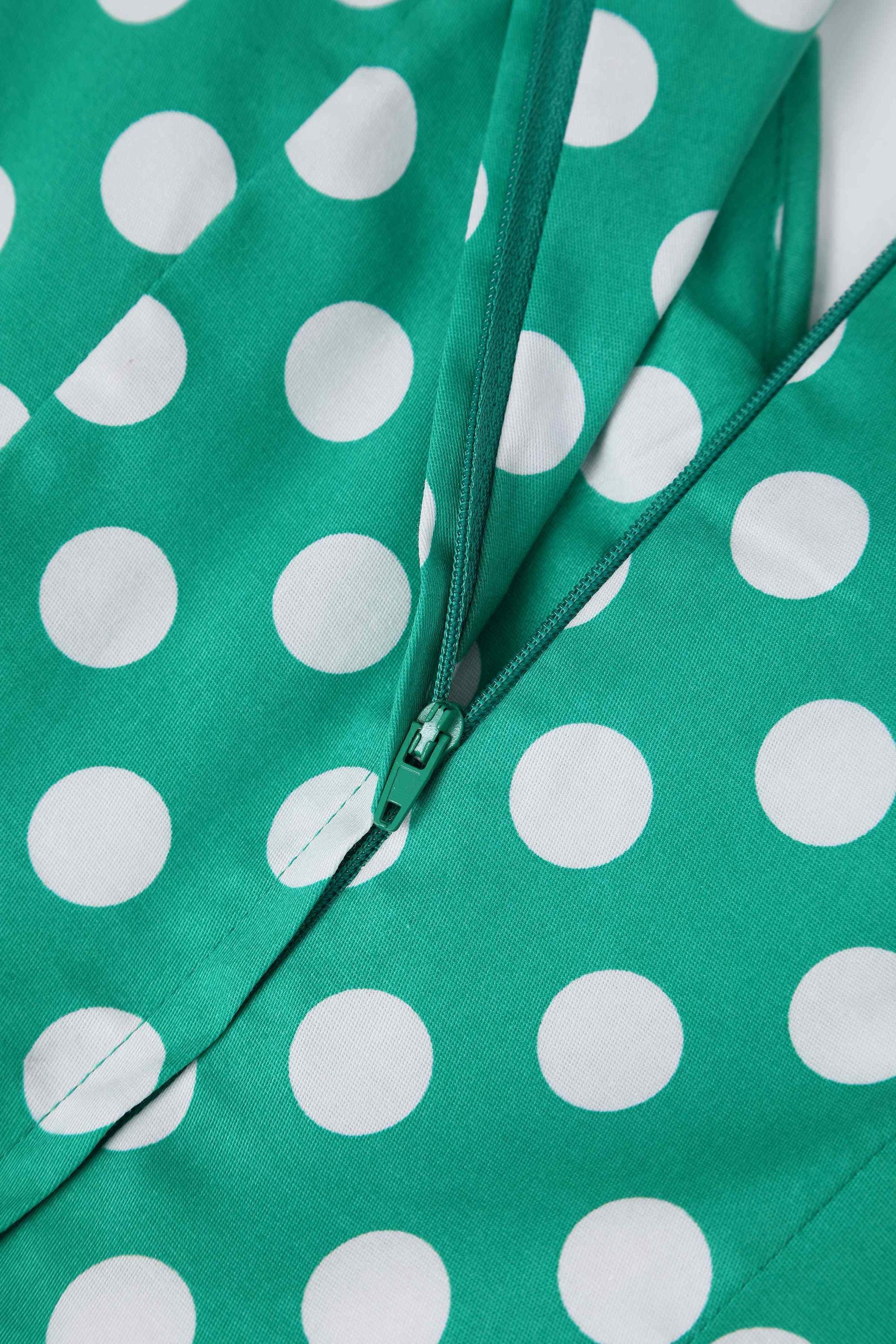 Lily Green Polka Dot off Shoulder Dress - Etsy