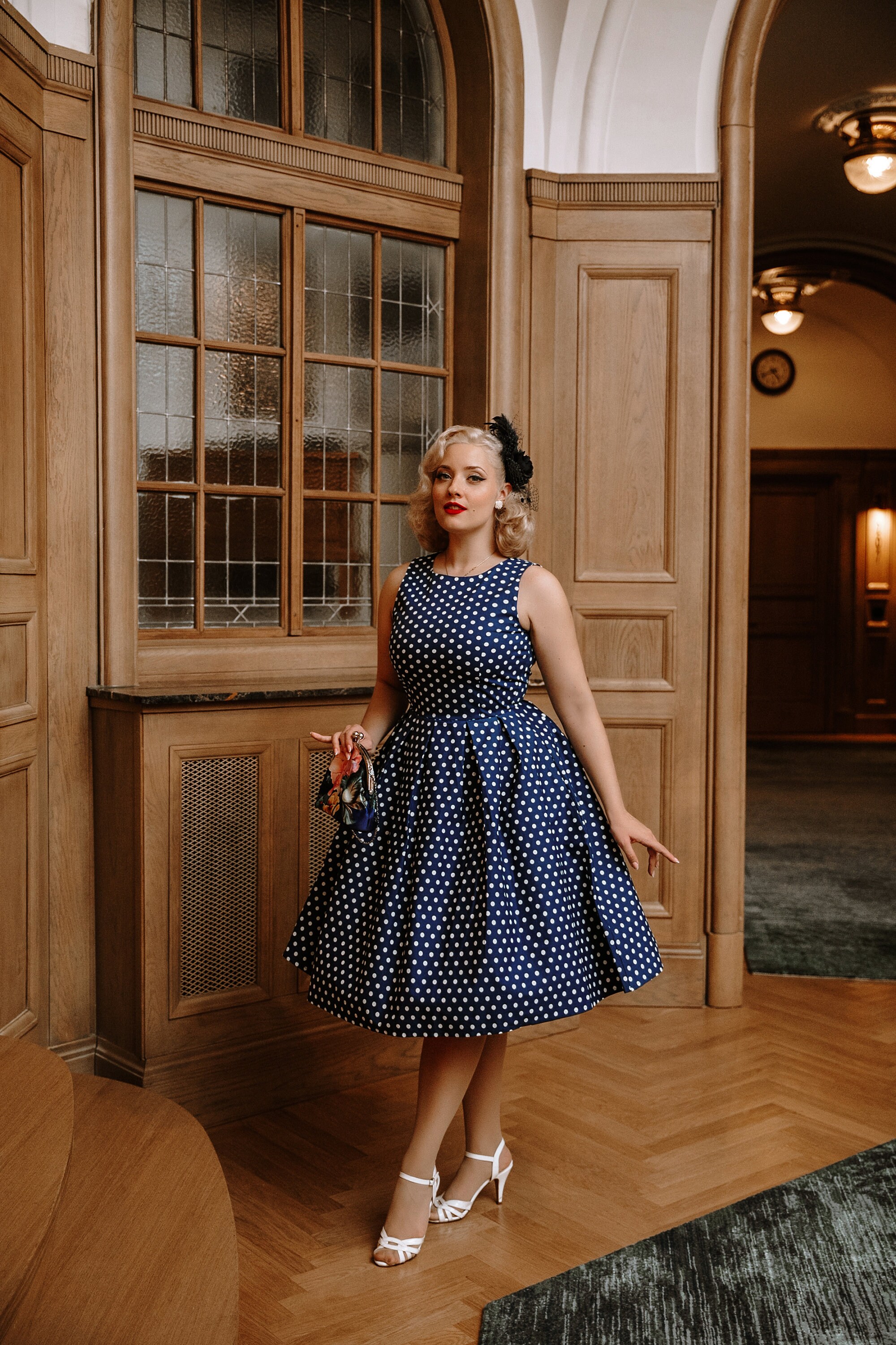 Lola Classic Vintage Sailor Dress in Dark Blue - Etsy