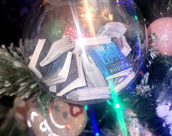 Colleen Hoover Books Ornament, Mini Book Titles, Christmas Gift