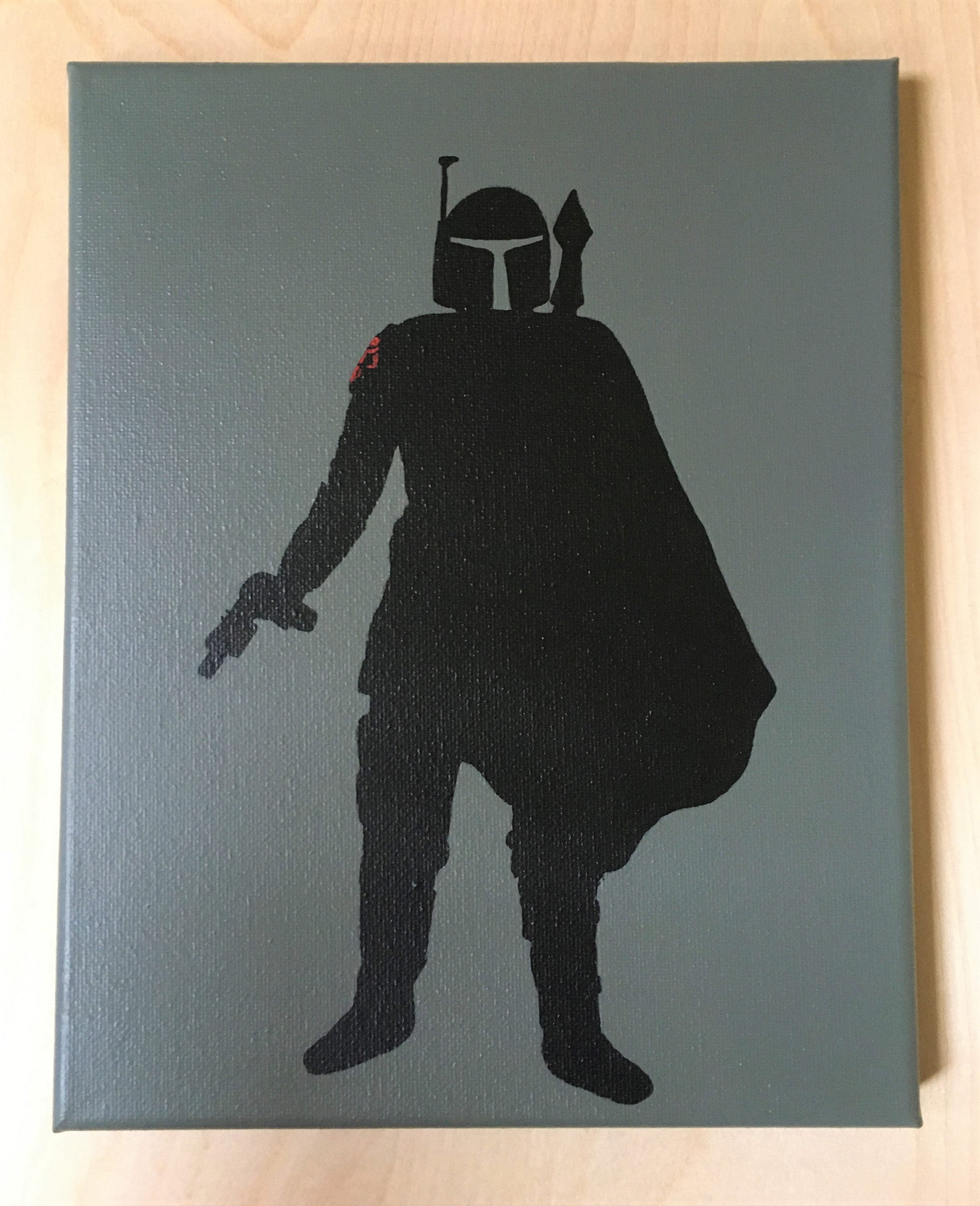 Star Wars Boba Fett Silhouette - Etsy