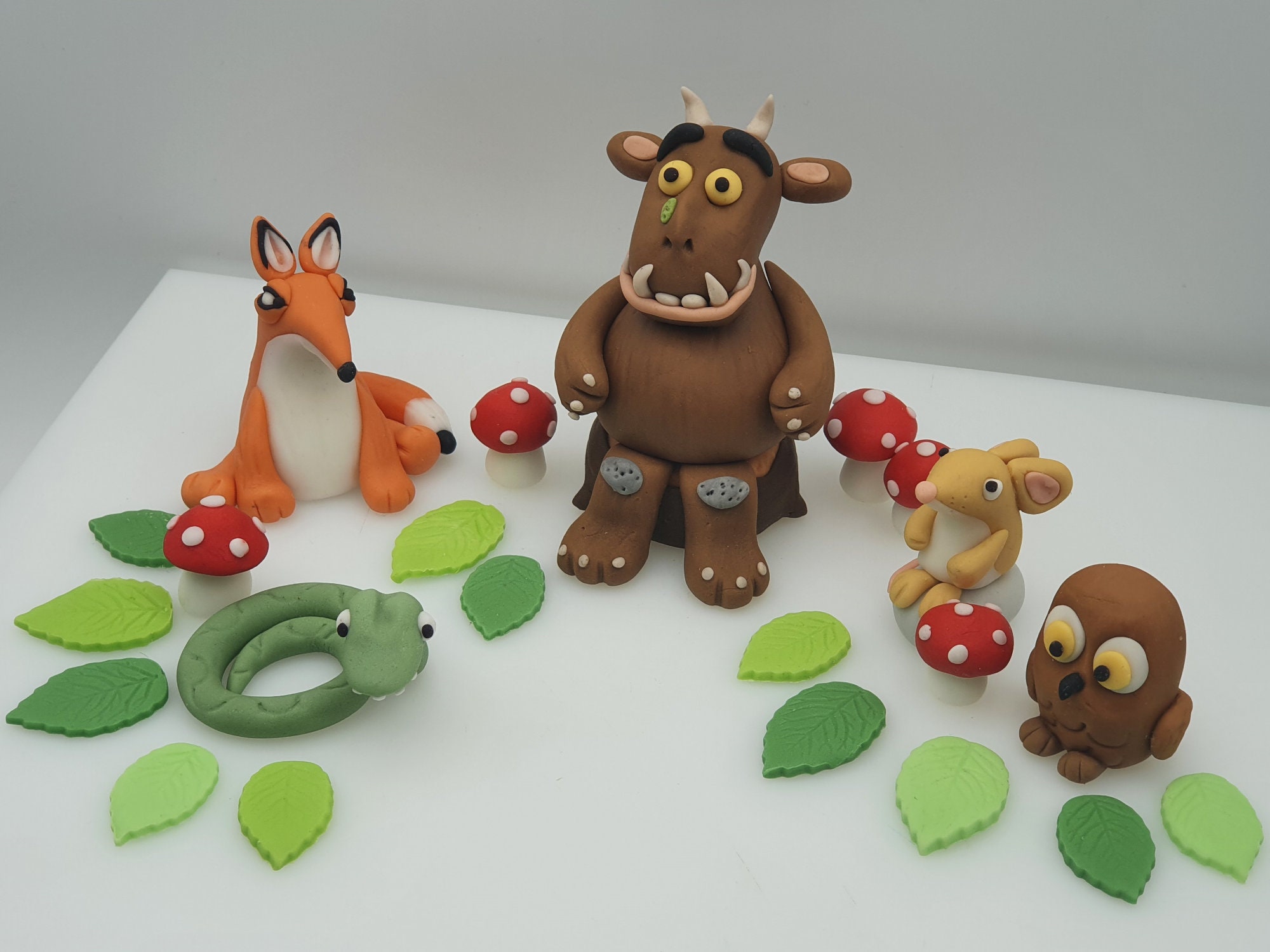 THE GRUFFALO Fondant Cake Toppers Etsy UK