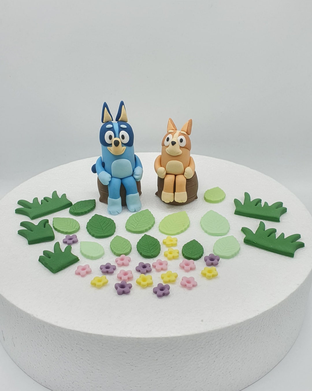 Bluey Fondant Cake Toppers Etsy UK
