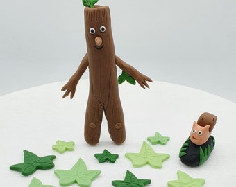 Stick Man Inspired (Unofficial) Fondant Cake Toppers