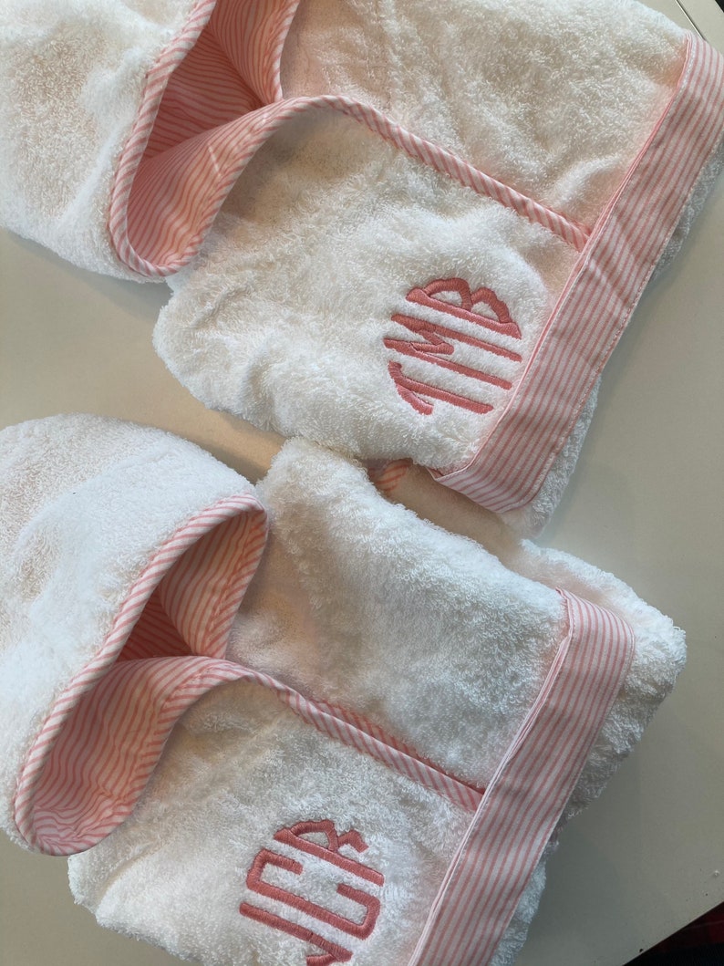 Monogrammed Infant Terry Bath Robe Etsy