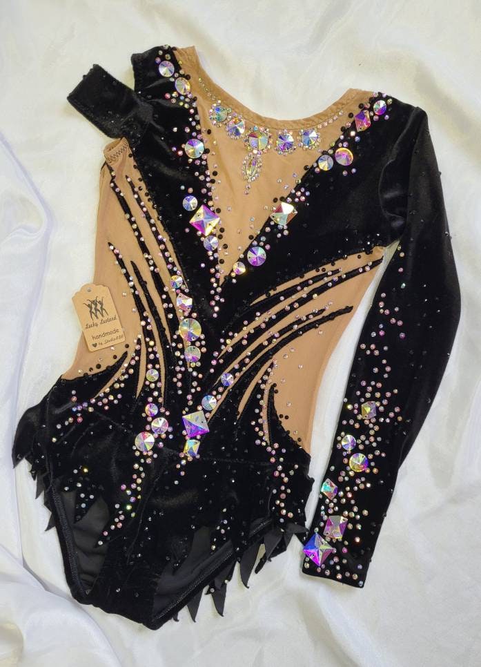 Rhythmic Gymnastics Leotard Butterfly Wing Etsy UK