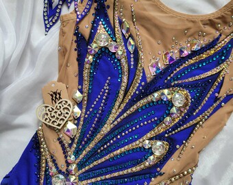 Rhythmic gymnastics leotard Butterfly wing