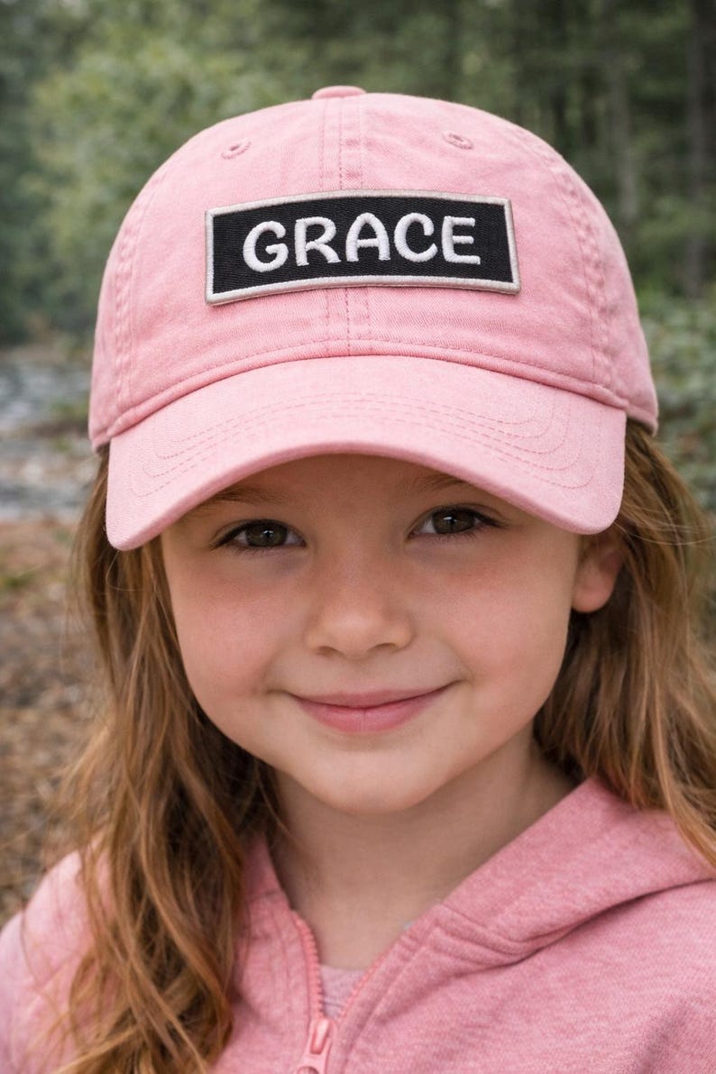 1" T x 4" W Custom Name Patch/Iron-On Patch/Embroidered Sew-on Applique for Vest, Jacket, Clothing, Backpack, Personalized Name Tag Patches image 2