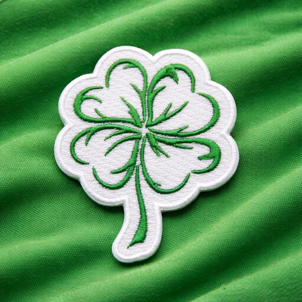Patch Logo Ricamato Backpack Motard Biker Giacca Irlanda Bandiera