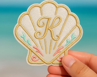 Patch bordado personalizado com nome – Patches com texto personalizado | Patch colorido com nome para costurar ou passar a ferro | Para roupas, uniformes e bolsas | Monograma