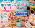 Custom Embroidered Name Patch – Personalized Text Patches | Colorful Name Patch Iron-On or Sew-On | For Clothing, Uniforms, Bags Hats Jacket