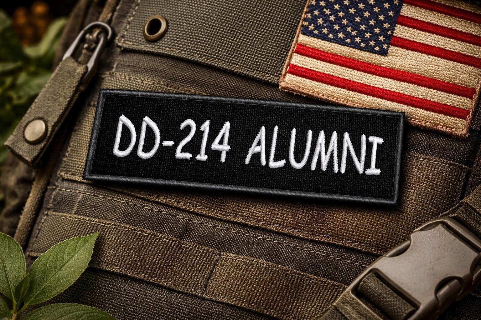 DD-214 Alumni Patch/military Veteran Discharge/iron-on Patch/biker ...