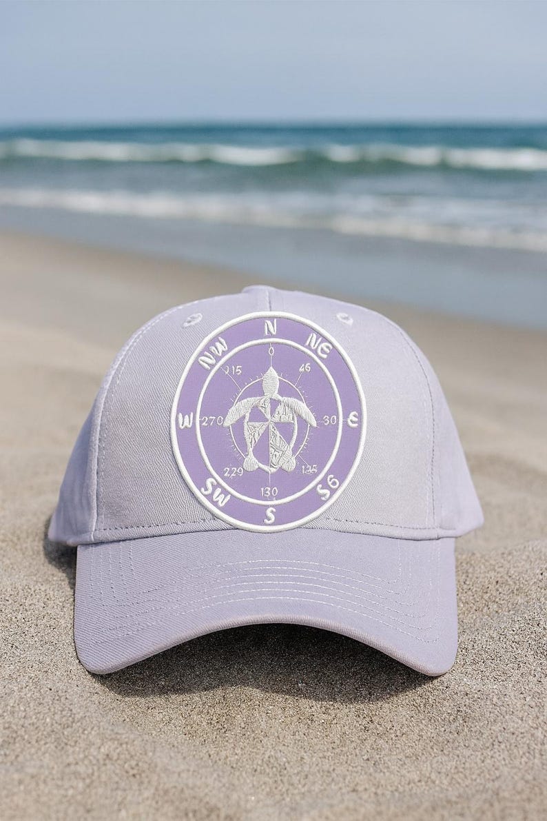 Aplique de bússola/Aplique de tartaruga/Aplique termocolante/Aplique oceano/Aplique bordado para costurar em jaquetas, roupas e mochilas/Garota coco/Vibes de praia imagem 4