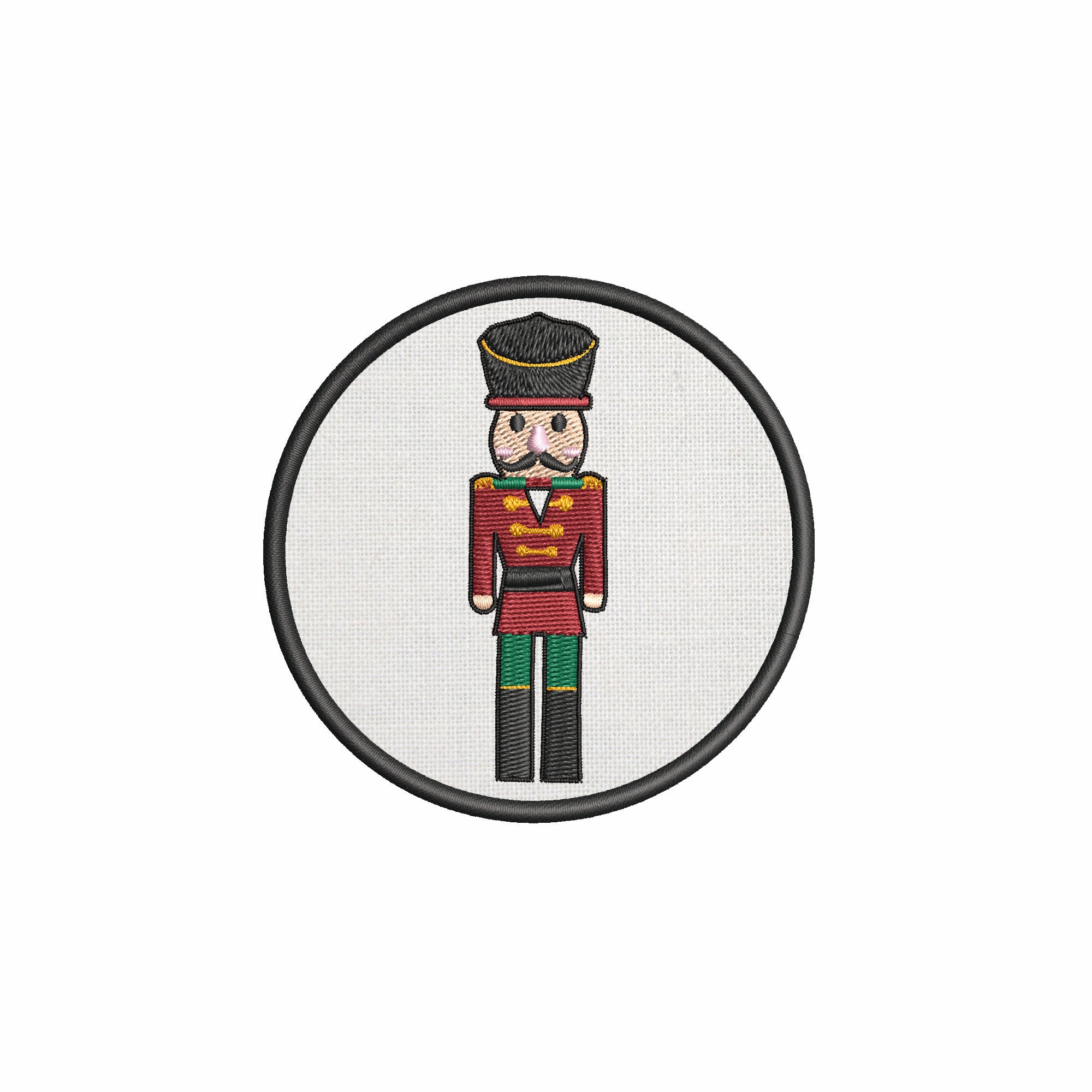 Christmas Nutcracker Patch Embroidered Ironon/Sewon Premium Etsy España