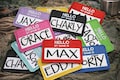 Hello My Name Is Custom Patch Name Patch Personalized Name Patch Name Tag with Hook Fastener Available