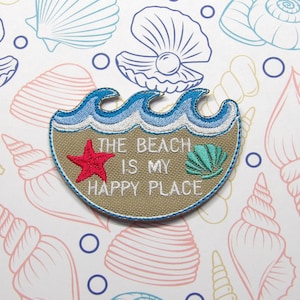 Personalized Name Patch/Custom Text Words/Iron On/Sew On Embroidered Applique Patch for Clothes/Jacket/Backpack/Beach Vibe/Travel Souvenir
