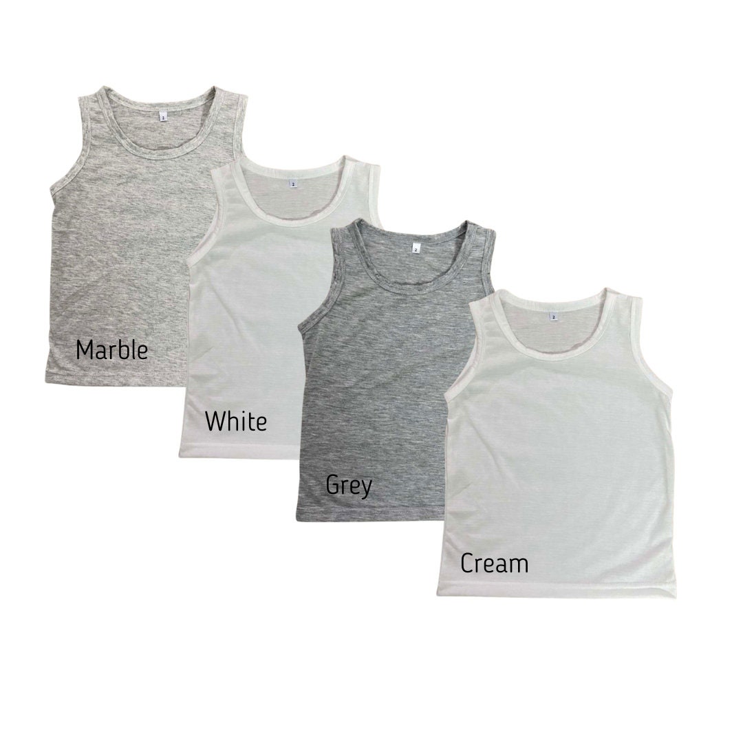 TODDLER TANK TOP 100% Polyester 
