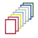 Rainbow Colour range Picture Frame Photo Frame Poster Frame Red Blue Green A5/A4/A3 