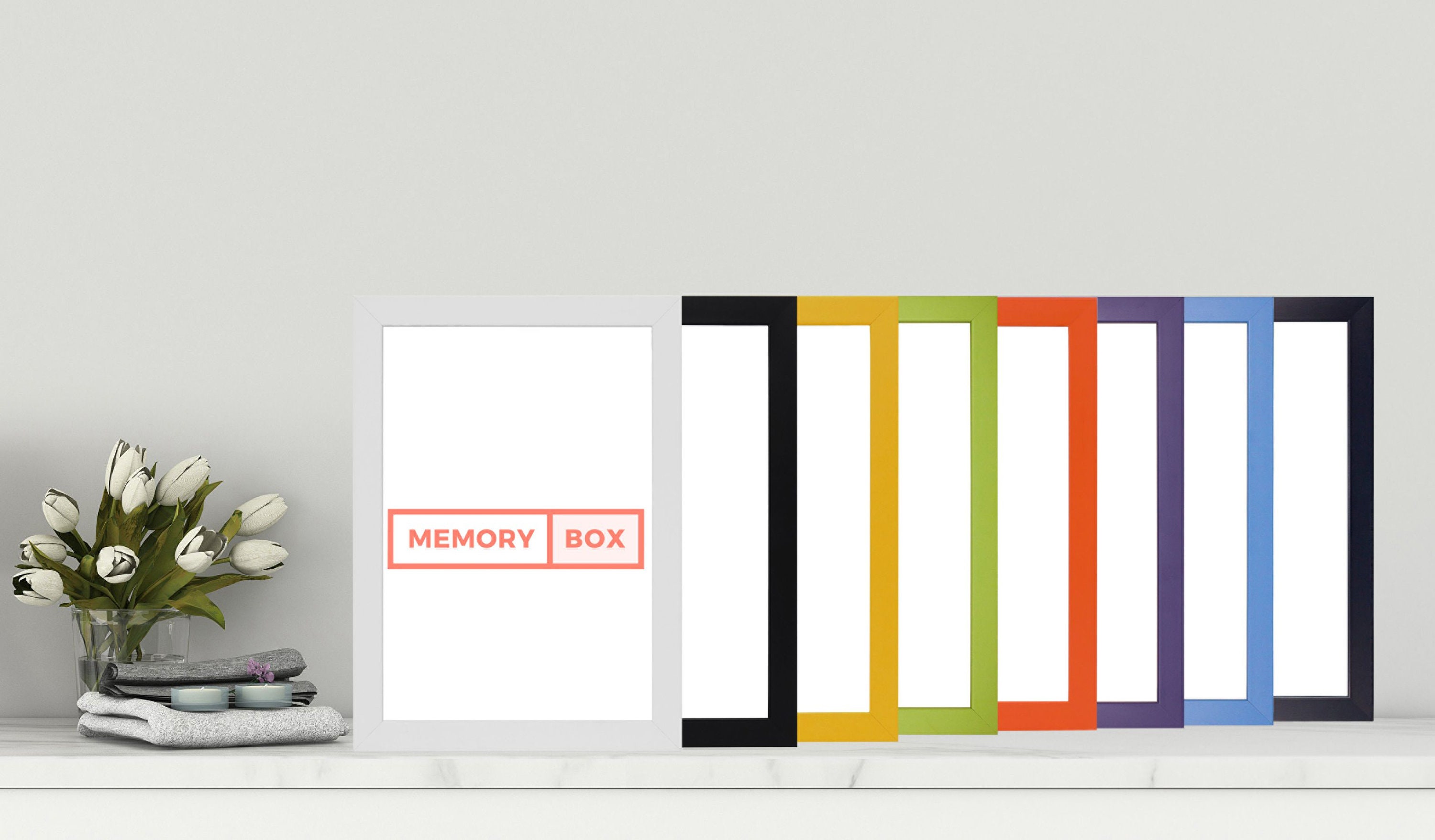 Cornice Con Passe-partout Shabby Chic, Grigio 43x33 Cm Per Immagini 30x40 Cm | Leroy Merlin - Foto 3