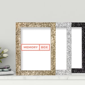 A1/A2/A3/A4/A5 Sparkly  Picture Frame   photo frames, Poster Frame Glitter  Range , silver pink gold white