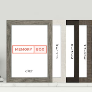 A1/A2/A3/A4/A5 Rustic Wood Grain Shabby Chic  Picture Frame   photo frames, Poster Frame Natural White Grey Silver Black