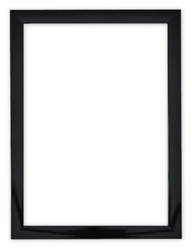 Rainbow Colour Range Black & White Gloss Picture Frame Photo Etsy UK