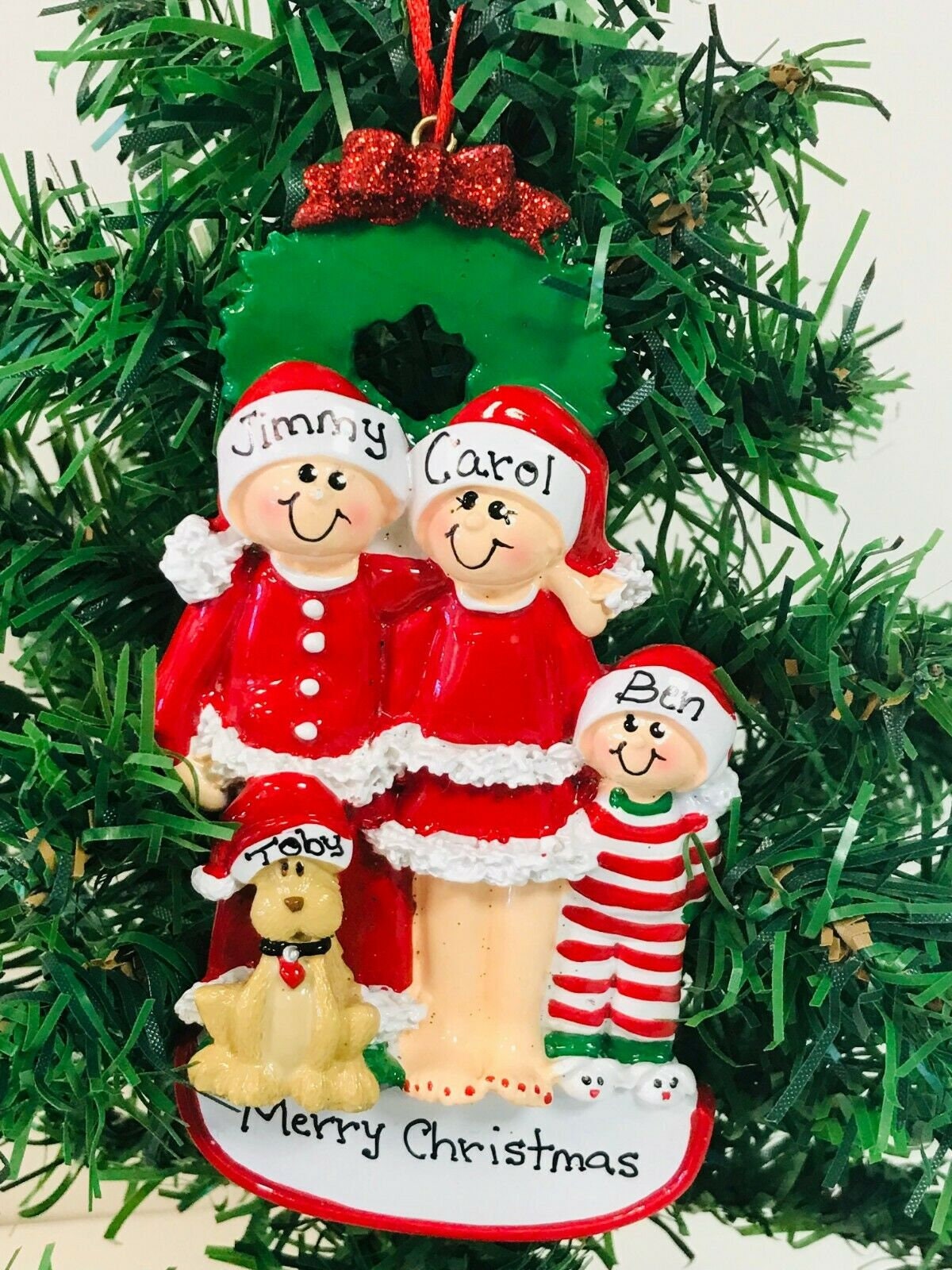 Personalized You And Me And The Dogs Christmas