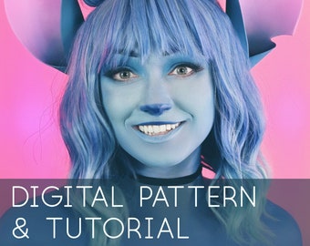 626 Alien Ears DIGITAL Pattern & Tutorial | Craft Projects | Costume Accessories | EVA Foam Prop | Cosplay Patterns |