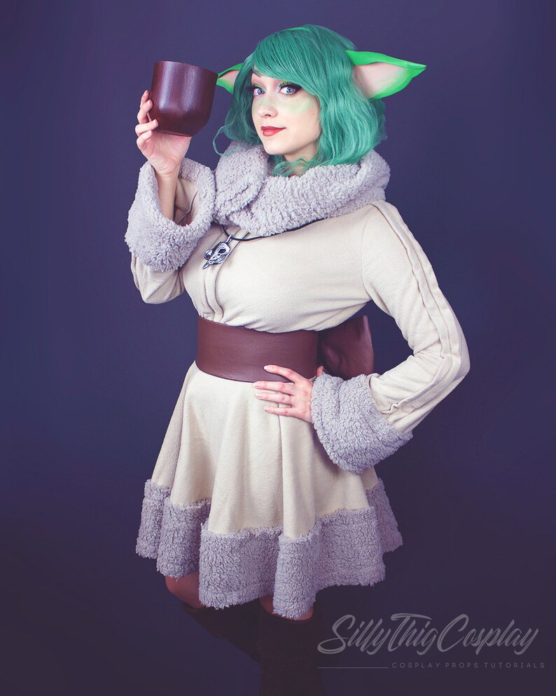 Baby Yoda Cosplay Tutorial and Eva Foam Pattern Etsy