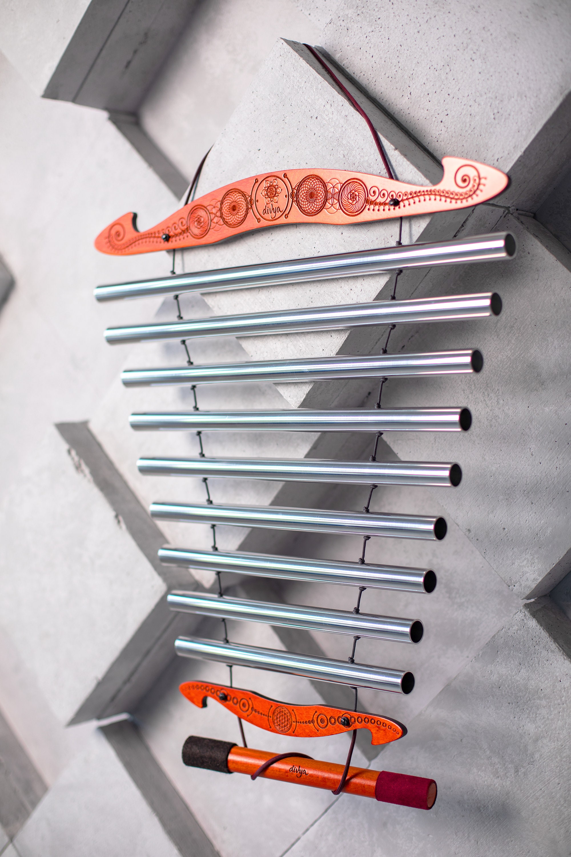 Divya Sound Healing Metallophone Eternal Instrument for stress relief