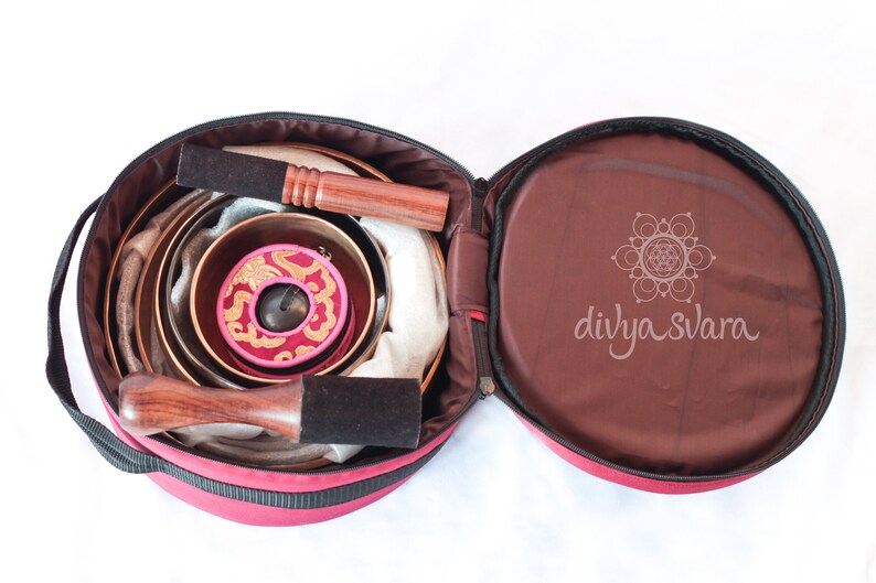 Carrying Case Bag for Tibetan Singing bowls Sound Healing Etsy