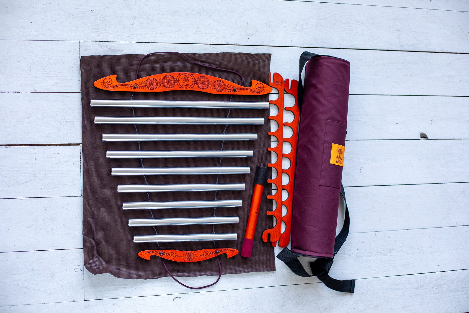 Divya Sound Healing Metallophone Alchemy Instrument for Stress Etsy