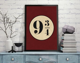 A1 - A5 SIZES HARRY POTTER MOVIE HOGWARTS EXPRESS TRAIN GLOSSY WALL ART POSTER
