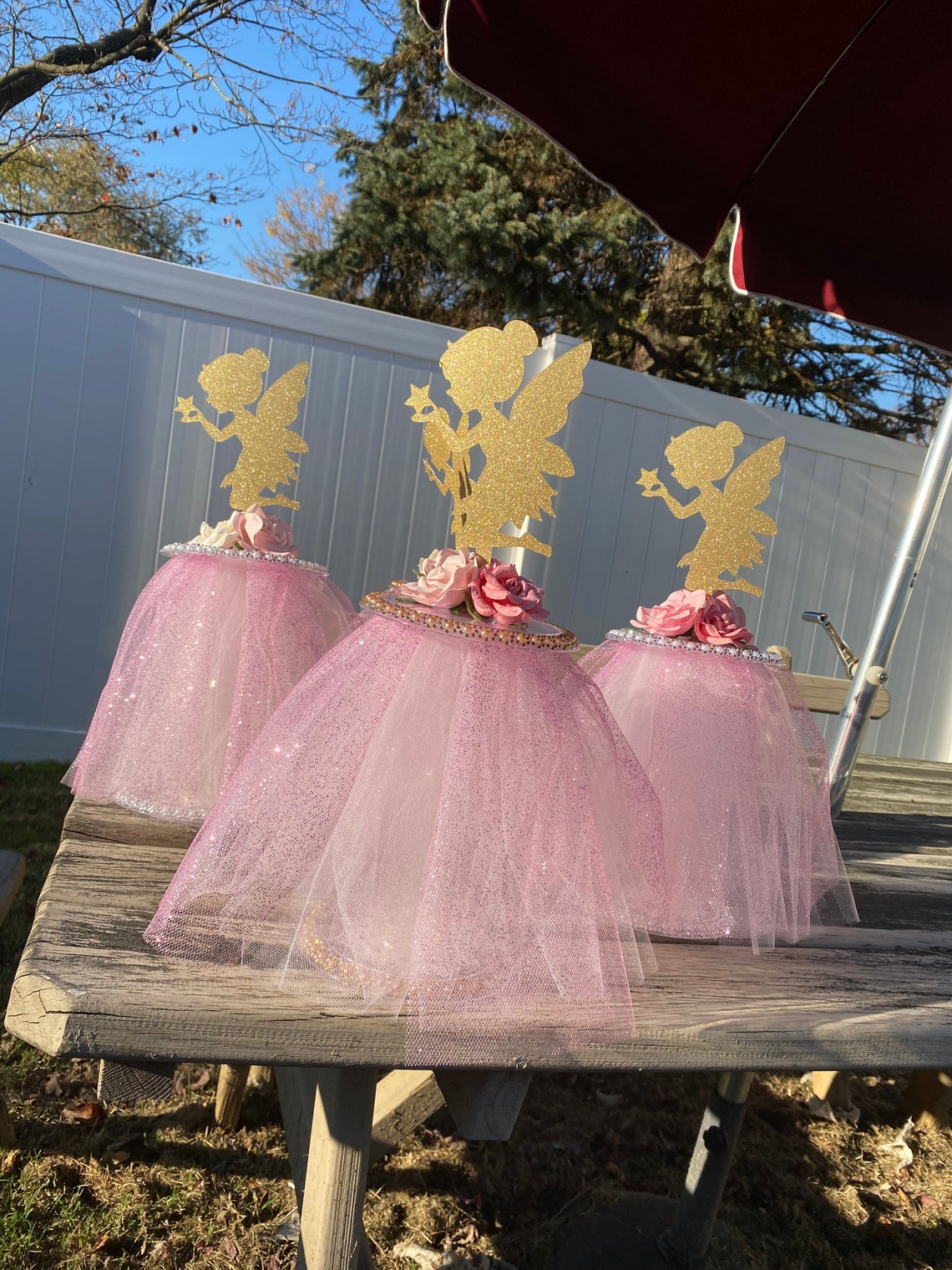 Fairy/princess centerpieces party decor Etsy