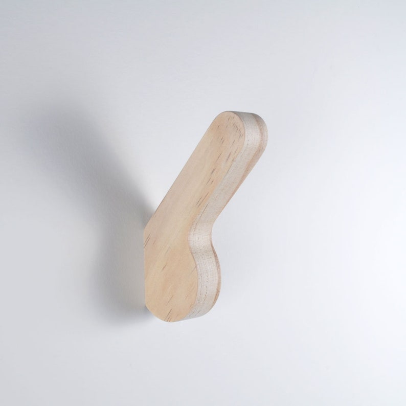 Got Wood Modern Wall Hook Coat Hook Bag Hanger Headphones Etsy