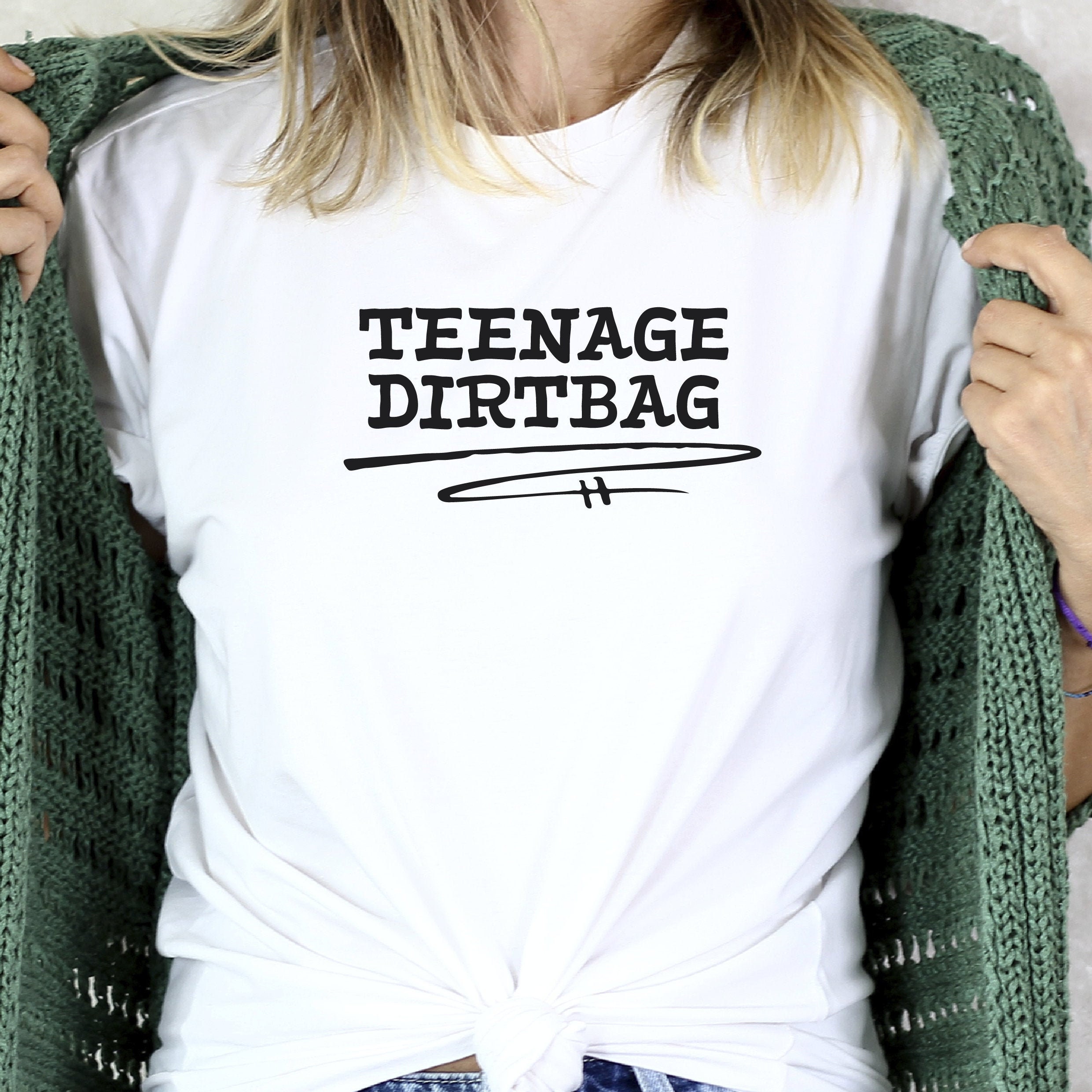 Teenage Dirtbag Tshirt Birthday Gift For Music Lover Ironic Etsy