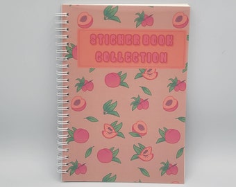 Peach Sticker Book
